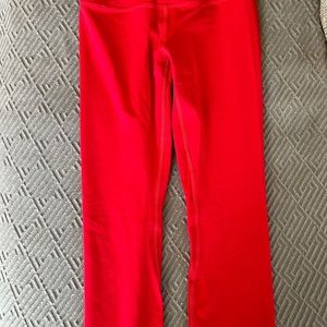 Lululemon red leggings size 2